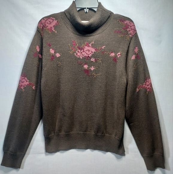 Pendleton‎ 100% Merino wool women's turtleneck sweater size XL - Picture 1 of 7
